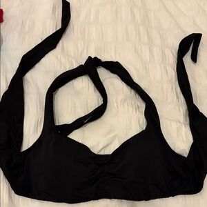 BECCA Black Halter Bralette